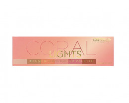Палетка румян и хайлайтеров для лица Catrice Coral Lights Blush & Highlighter Palette