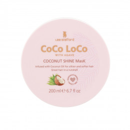 Маска для волос Lee Stafford Coco Loco With Agave Coconut Shine Mask