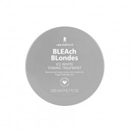 Маска для волос Lee Stafford Bleach Blonde Ice White Toning Mask