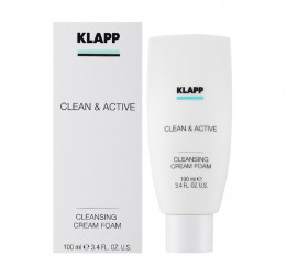 Пенка для умывания Klapp Clean and Active Cleansing Cream Foam