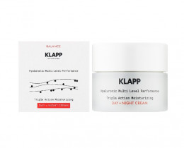Крем для лица Klapp Balance Triple Action Moisturizing Day + Night Cream