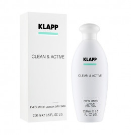 Эксфолиатор для лица Klapp Clean & Active Exfoliator Dry Skin