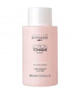 Лосьон-тоник для лица Byphasse Gentle Toning Lotion With Rosewater All Skin Types