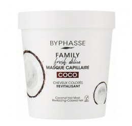 Маска для волос Byphasse Family Fresh Coconuit Delice Mask