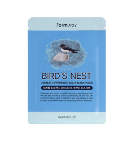 Маска для лица Farmstay Visible Difference Aqua Mask Pack - Bird's Nest