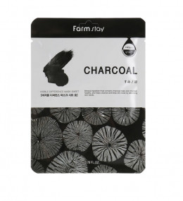Маска для лица Farmstay Visible Difference Mask Sheet Charcoal