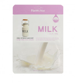 Маска для лица Farmstay Visible Difference Mask Sheet Milk