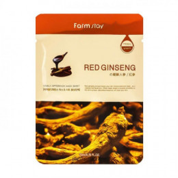 Маска для лица Farmstay Visible Difference Mask Sheet Red Ginseng