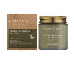 Маска для лица Mary & May Cica Tea Tree Soothing Wash Off Pack
