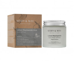 Маска для лица Mary & May Lemon Niacinamide Glow Wash Off Pack