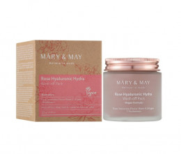 Маска для лица Mary & May Rose Hyaluronic Hydra Wash Off Pack