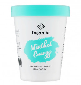 Скраб для кожи головы Bogenia Cleansing Scalp Scrub Menthol Energy