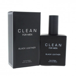 Clean For Men Black Leather