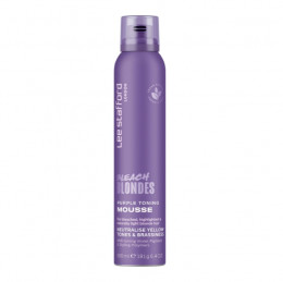 Мусс для волос Lee Stafford Bleach Blonde Purple Toningh Mousse