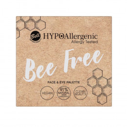 Палетка для лица и век Bell Hypoallergenic Bee Free Vegan Face&Eye Palette