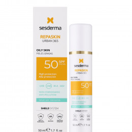 Солнцезащитный крем SesDerma Laboratories Repaskin Urban 365 Cream Oily Skin SPF 50