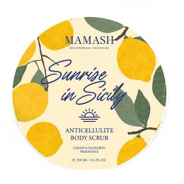 Скраб для тела Mamash Sunrise In Sicily Anticellulite Body Scrub