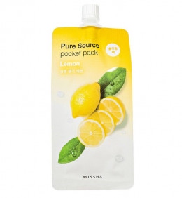 Маска для лица Missha Pure Source Pocket Pack Lemon