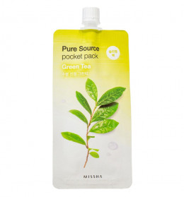 Маска для лица Missha Pure Source Pocket Pack Green Tea