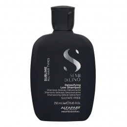 Шампунь для волос Alfaparf Milano Semi Di Lino Sublime Detoxifying Low Shampoo