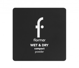 Пудра для лица Flormar Wet & Dry Compact Powder