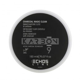 Крем для удаления краски с кожи головы Echosline Karbon 9 Charcoal Magic Clean