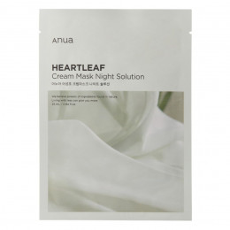 Маска для лица Anua Heartleaf Cream Mask Night Solution