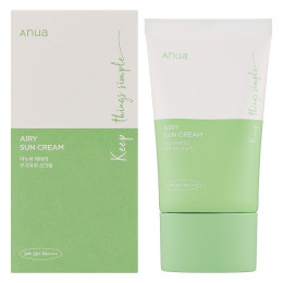 Крем для лица Anua Airy Sun Сream SPF50+ PA++++