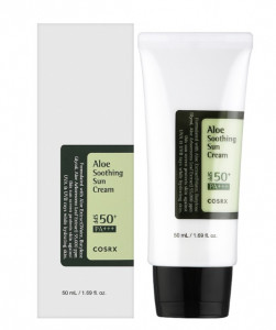 Крем для лица Cosrx Aloe Soothing Sun Cream SPF50+ PA+++