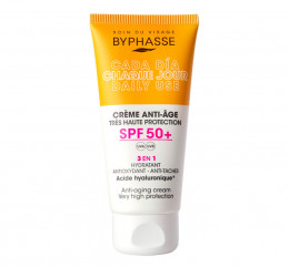 Крем для лица Byphasse Daily Use 3-in-1 Anti-Aging Face Cream SPF50