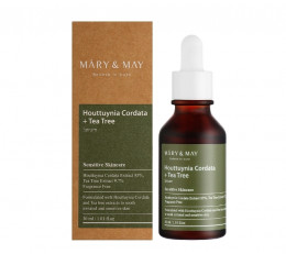 Сыворотка для лица Mary & May Houttuynia Cordata + Tea Tree Serum