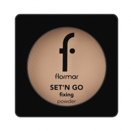 Пудра для лица Flormar Set'N Go Fixing Powder