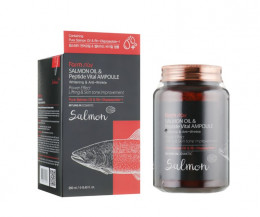 Сыворотка для лица FarmStay Salmon Oil & Peptide Vital Ampoule