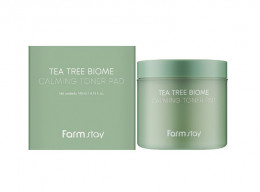 Тонер-диски для лица FarmStay Tea Tree Biome Calming Toner Pad