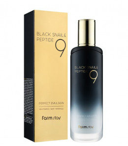 Эмульсия для лица FarmStay Black Snail & Peptide9 Perfect Emulsion