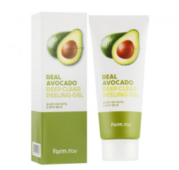 Пилинг-гель для лица FarmStay Real Avocado Deep Clear Peeling Gel