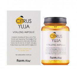 Сыворотка для лица FarmStay Citrus Yuja Vitalizing Ampoule