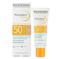 Крем для лица Bioderma Photoderm Cream SPF50+ Sensitive Dry Skin Light