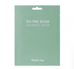 Маска для лица FarmStay Tea Tree Biome Calming Mask