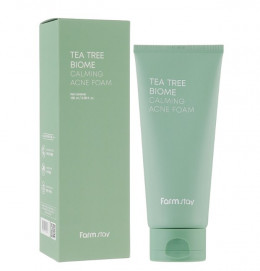 Пенка для умывания FarmStay Tea Tree Biome Calming Acne Foam