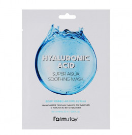 Маска для лица FarmStay Hyaluronic Acid Super Aqua Soothing Mask