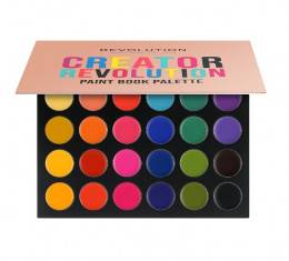Палетка теней для век Makeup Revolution Creator Revolution Face Paint Book Palette
