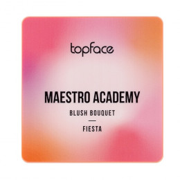 Палетка румян для лица Topface Maestro Academy Blush Bouquet