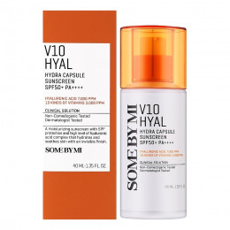 Крем для лица Some By Mi V10 Hyal Hydra Capsule Sunscreen SPF 50+ PA++++