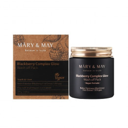 Маска для лица Mary & May Blackberry Complex Glow Wash Off Pack