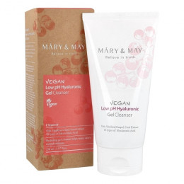 Гель для лица Mary & May Vegan Low PH Hyaluronic Gel Cleanser