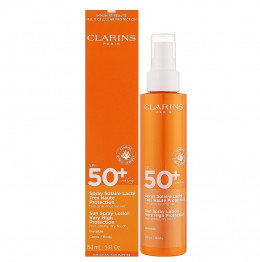 Лосьон для тела Clarins Sun Spray Lotion Very High Protection SPF 50