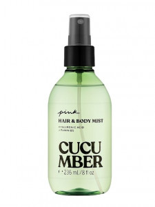 Спрей для тела и волос Victoria`s Secret Pink Cucumber Hair & Body Mist