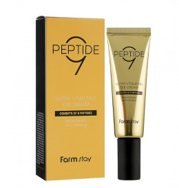 Крем для век FarmStay Peptide 9 Super Vitalizing Eye Cream