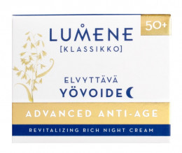 Крем для лица Lumene Klassikko Advanced Anti-Age Revitalizing Rich Night Cream